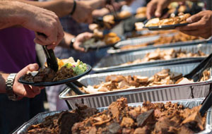 Catering Barbecue to office and corporate events.